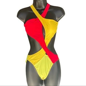 Multi Colored Bathing Suit NWOT
